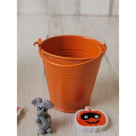 Halloween Frankenstein eraser pumpkin mouse‎ set toy figure - Picture 8 of 13